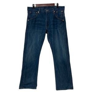 Levi’s 514 Straight White Label Flap Back Pocket Jeans Blue